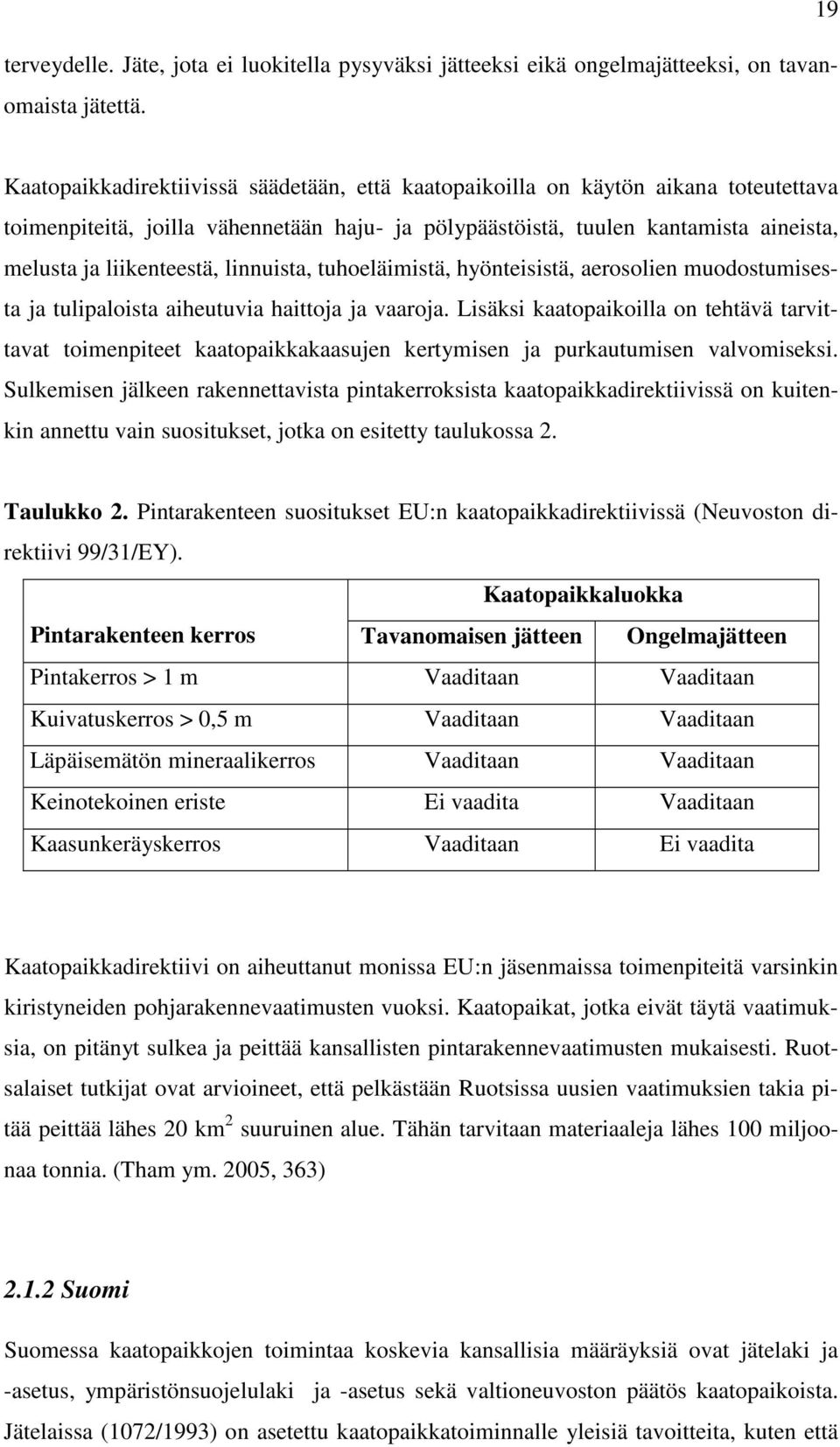 liikenteestä, linnuista, tuhoeläimistä, hyönteisistä, aerosolien muodostumisesta ja tulipaloista aiheutuvia haittoja ja vaaroja.