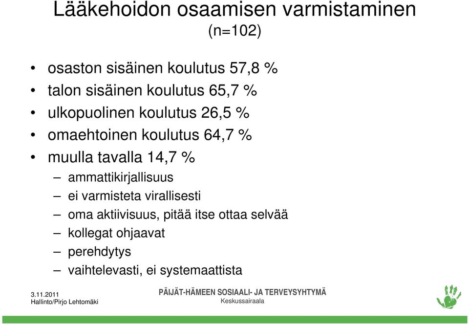 muulla tavalla 14,7 % ammattikirjallisuus ei varmisteta virallisesti oma