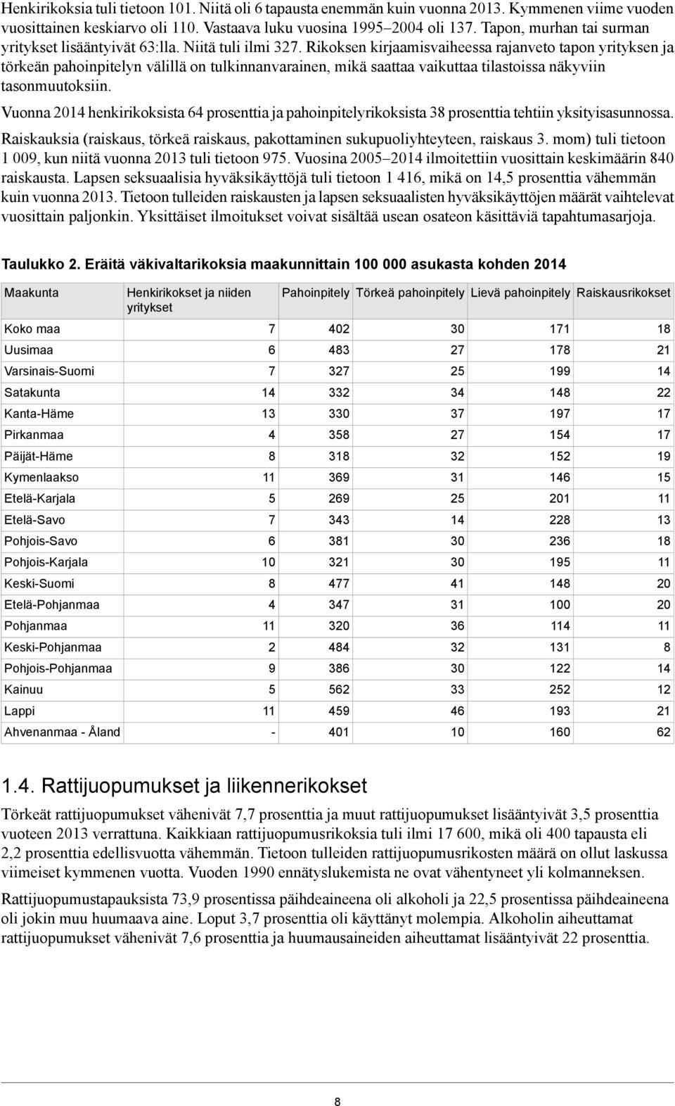 Rikoksen kirjaamisvaiheessa rajanveto tapon yrityksen ja törkeän pahoinpitelyn välillä on tulkinnanvarainen, mikä saattaa vaikuttaa tilastoissa näkyviin tasonmuutoksiin.