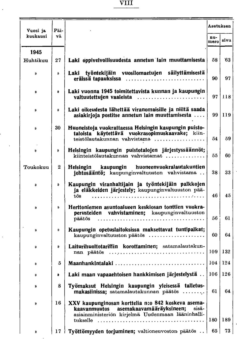 .. 97 ll8» Laki oikeudesta lähettää viranomaisille ja niiltä saada asiakirjoja postitse annetun lain muuttamisesta.
