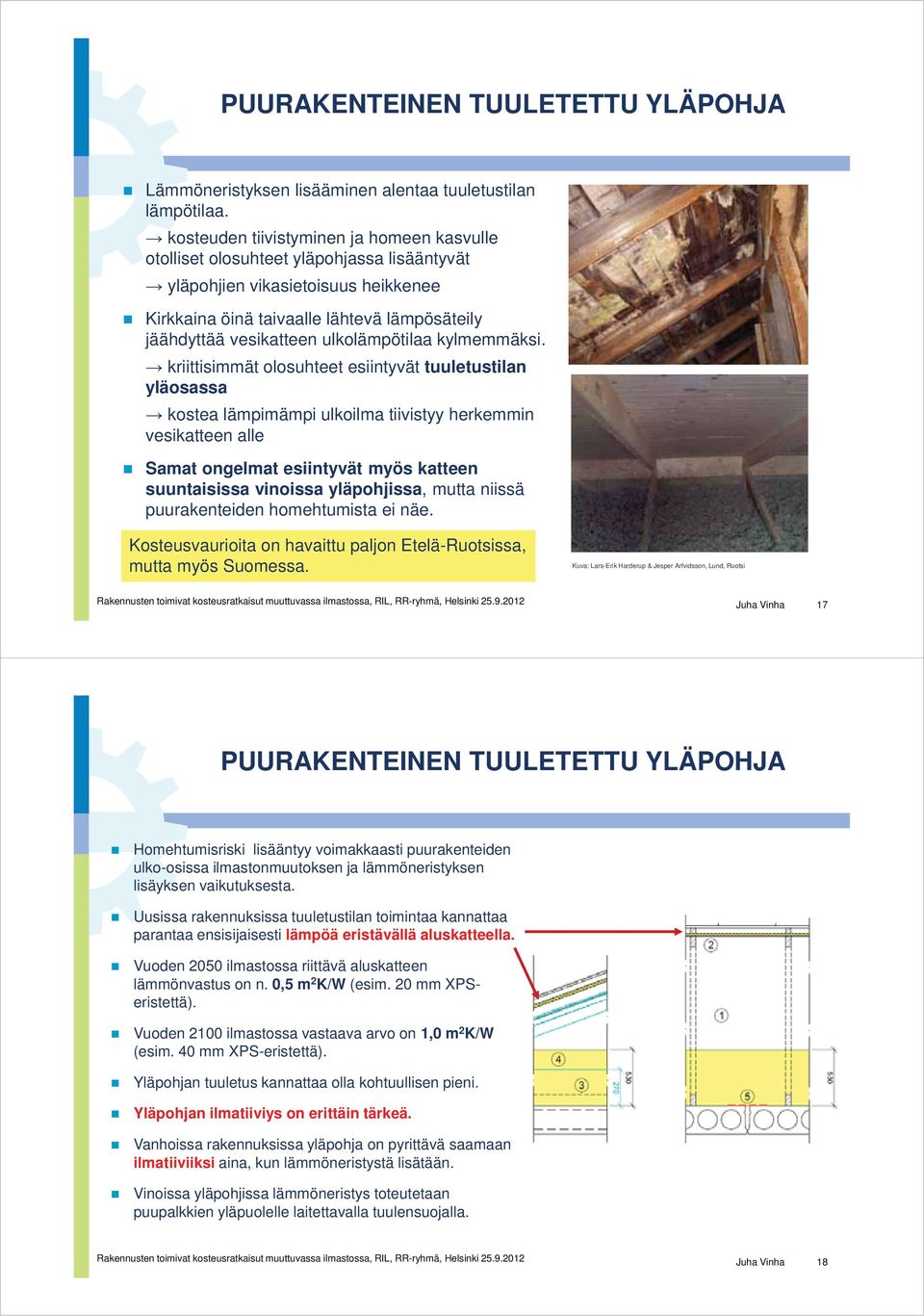 ulkolämpötilaa kylmemmäksi.