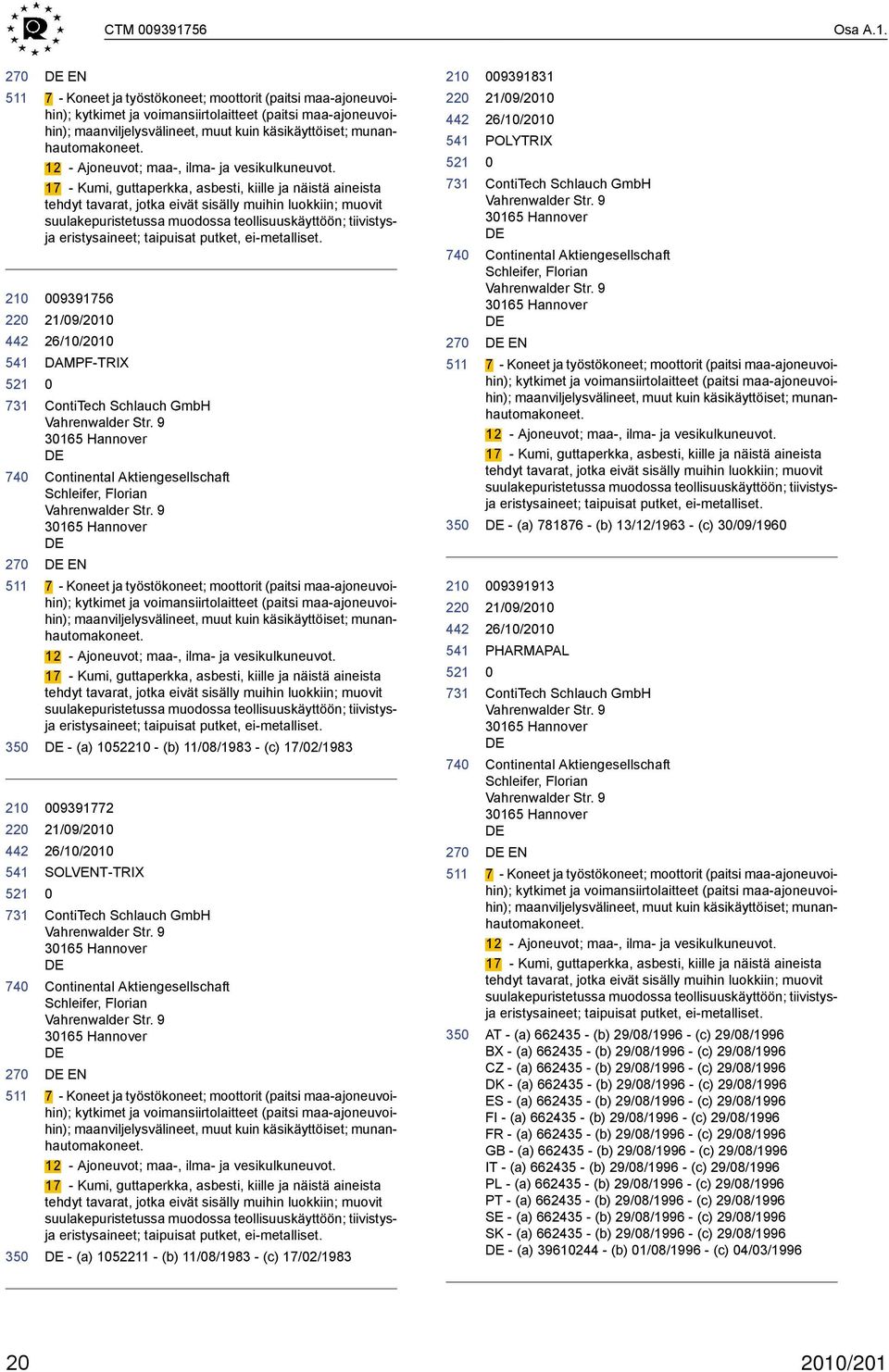 22 35 22 35 EN 7 - Koneet ja työstökoneet; moottorit (paitsi maa-ajoneuvoihin); kytkimet ja voimansiirtolaitteet (paitsi maa-ajoneuvoihin); maanviljelysvälineet, muut kuin käsikäyttöiset;