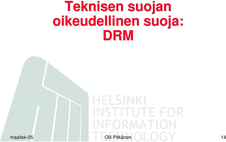 suoja: DRM