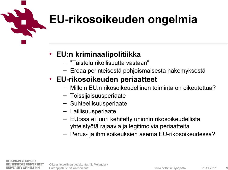 oikeutettua?