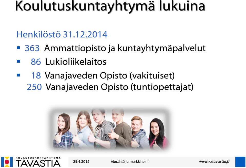 86 Lukioliikelaitos 18 Vanajaveden Opisto