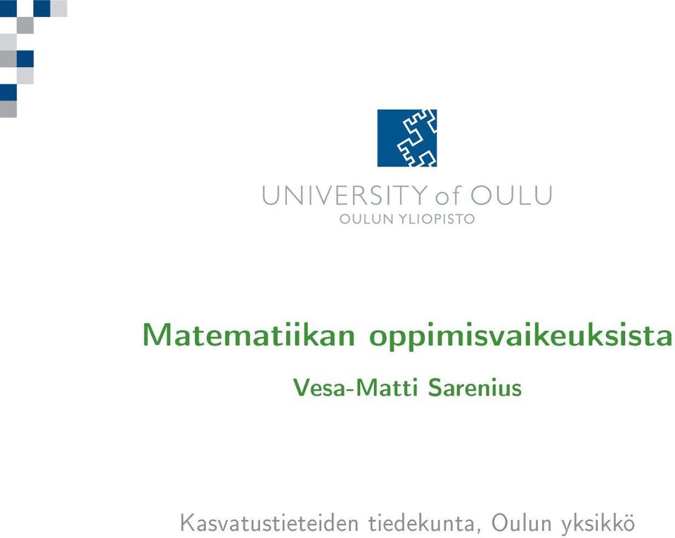Vesa-Matti Sarenius