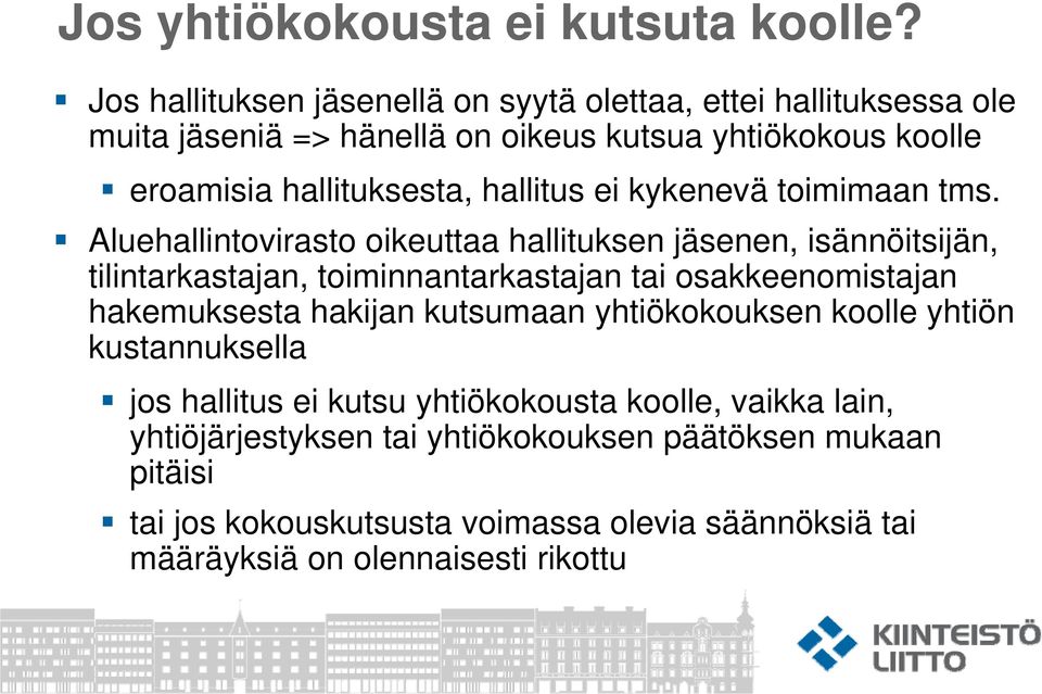 hallitus ei kykenevä toimimaan tms.