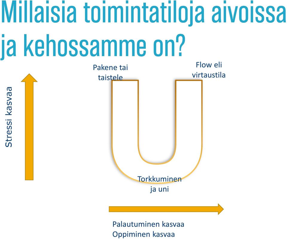 virtaustila Torkkuminen ja