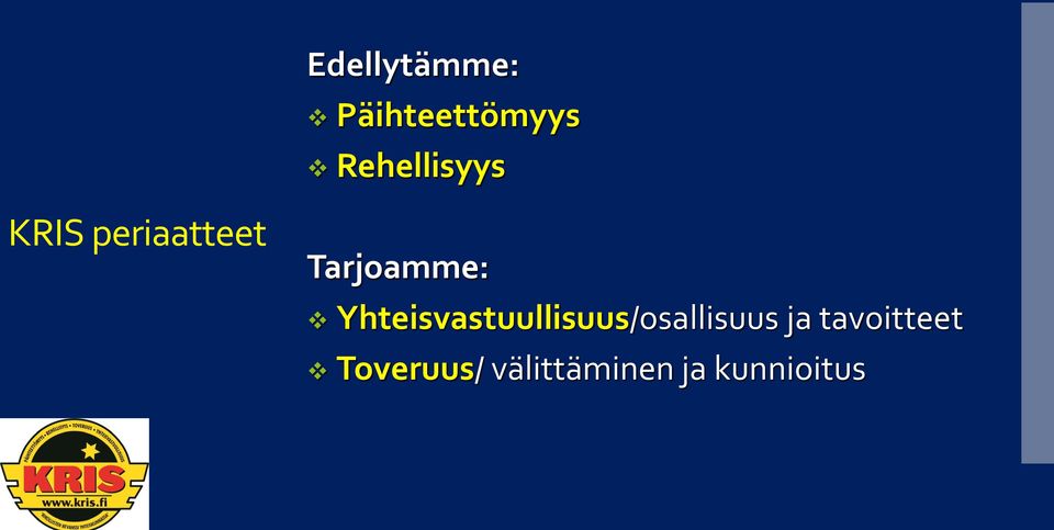 Tarjoamme:
