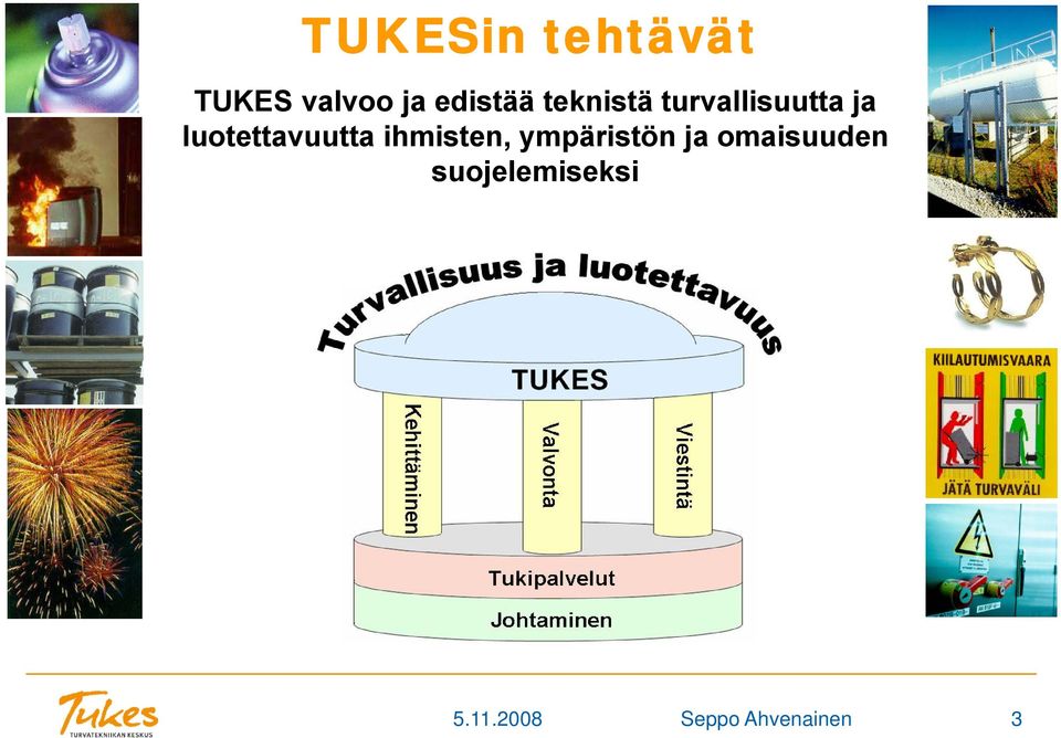 luotettavuutta ihmisten, ympäristön ja