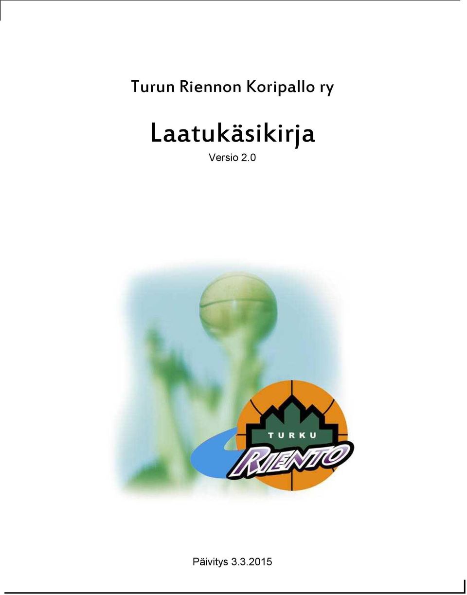 Laatukäsikirja