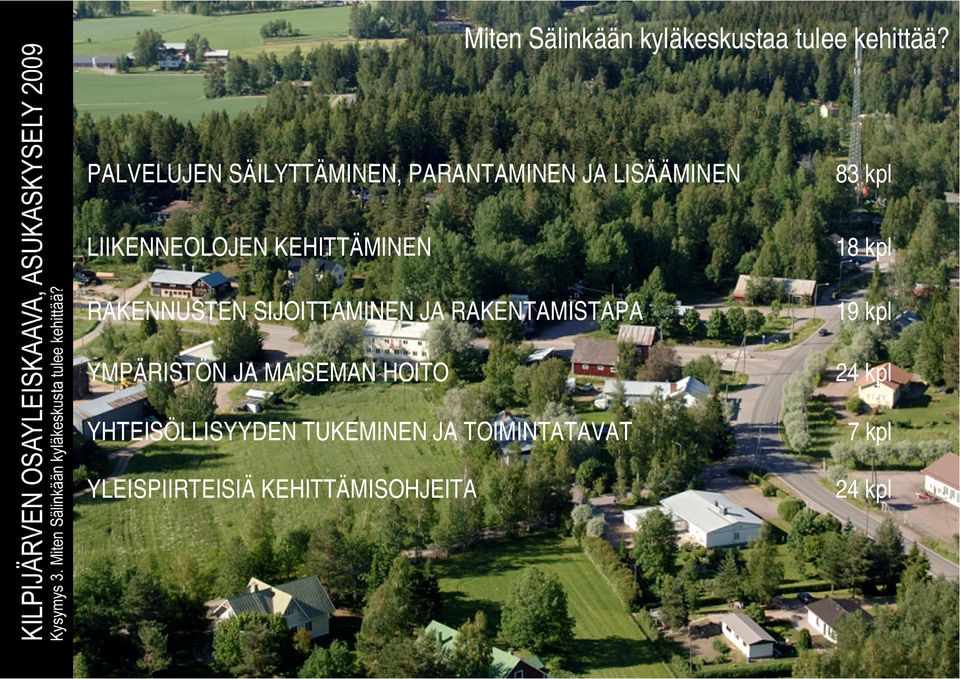KEHITTÄMINEN RAKENNUSTEN SIJOITTAMINEN JA RAKENTAMISTAPA YMPÄRISTÖN JA MAISEMAN