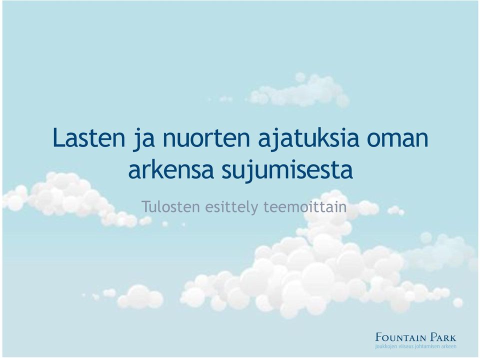 arkensa sujumisesta