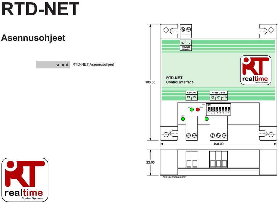 00 RTD-NET Control Interface realtime Control Systems REMC