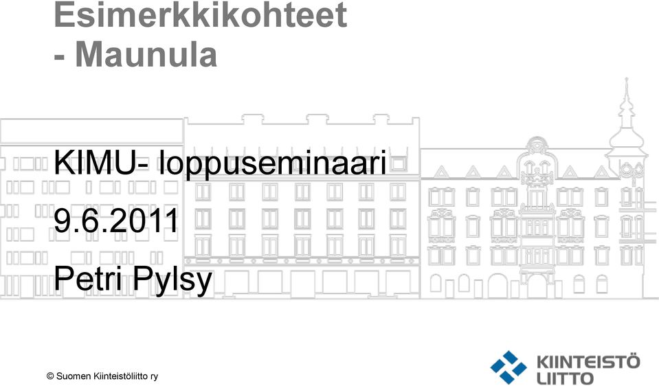 loppuseminaari 9.6.