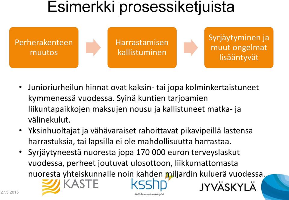 Yksinhuoltajat ja vähävaraiset rahoittavat pikavipeillä lastensa harrastuksia, tai lapsilla ei ole mahdollisuutta harrastaa.