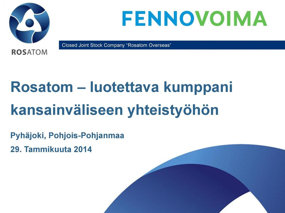kansainväliseen yhteistyöhön