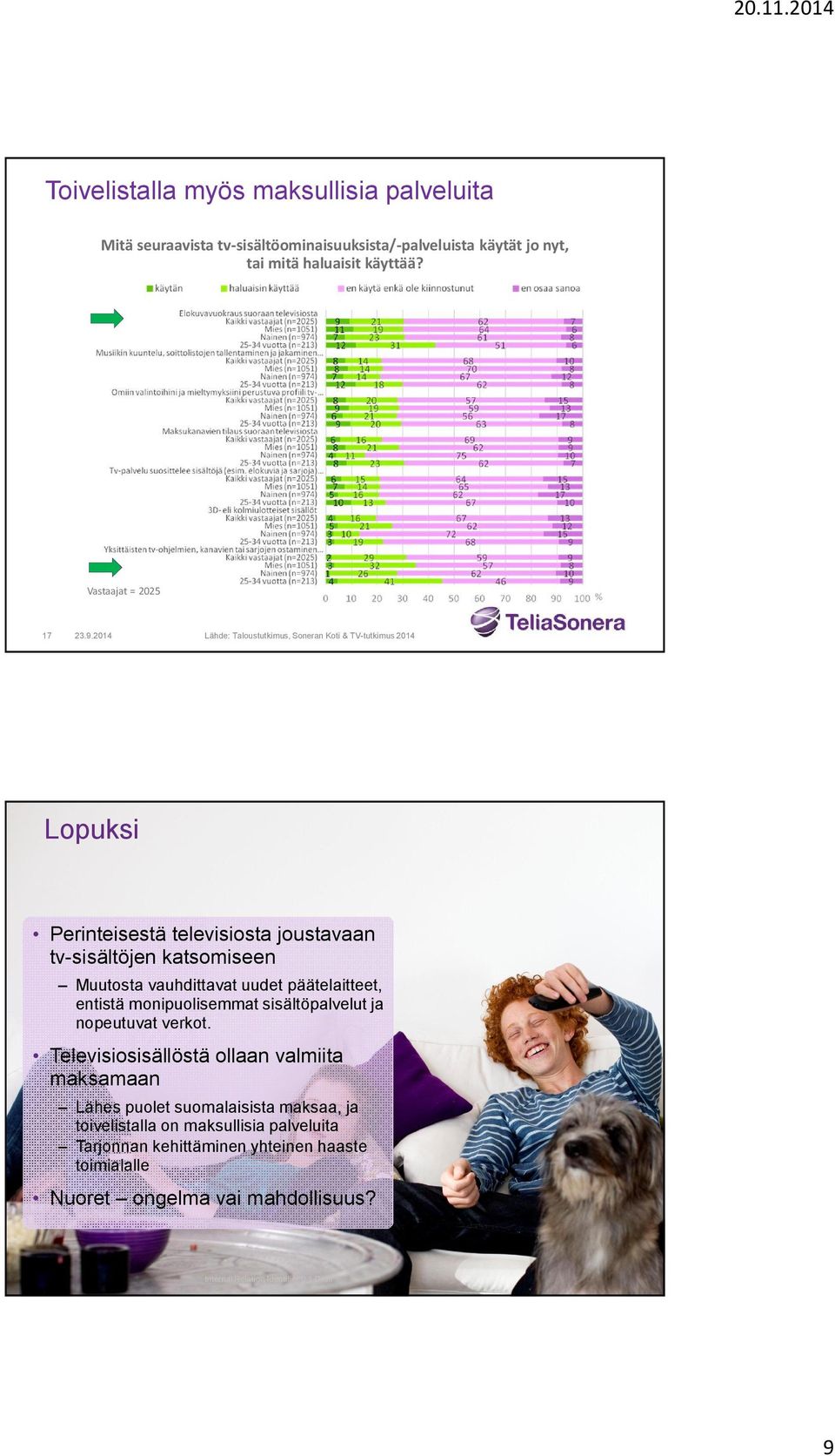 sisältöpalvelut ja nopeutuvat verkot.