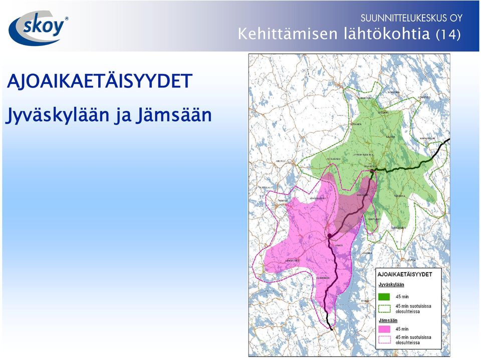 AJOAIKAETÄISYYDET