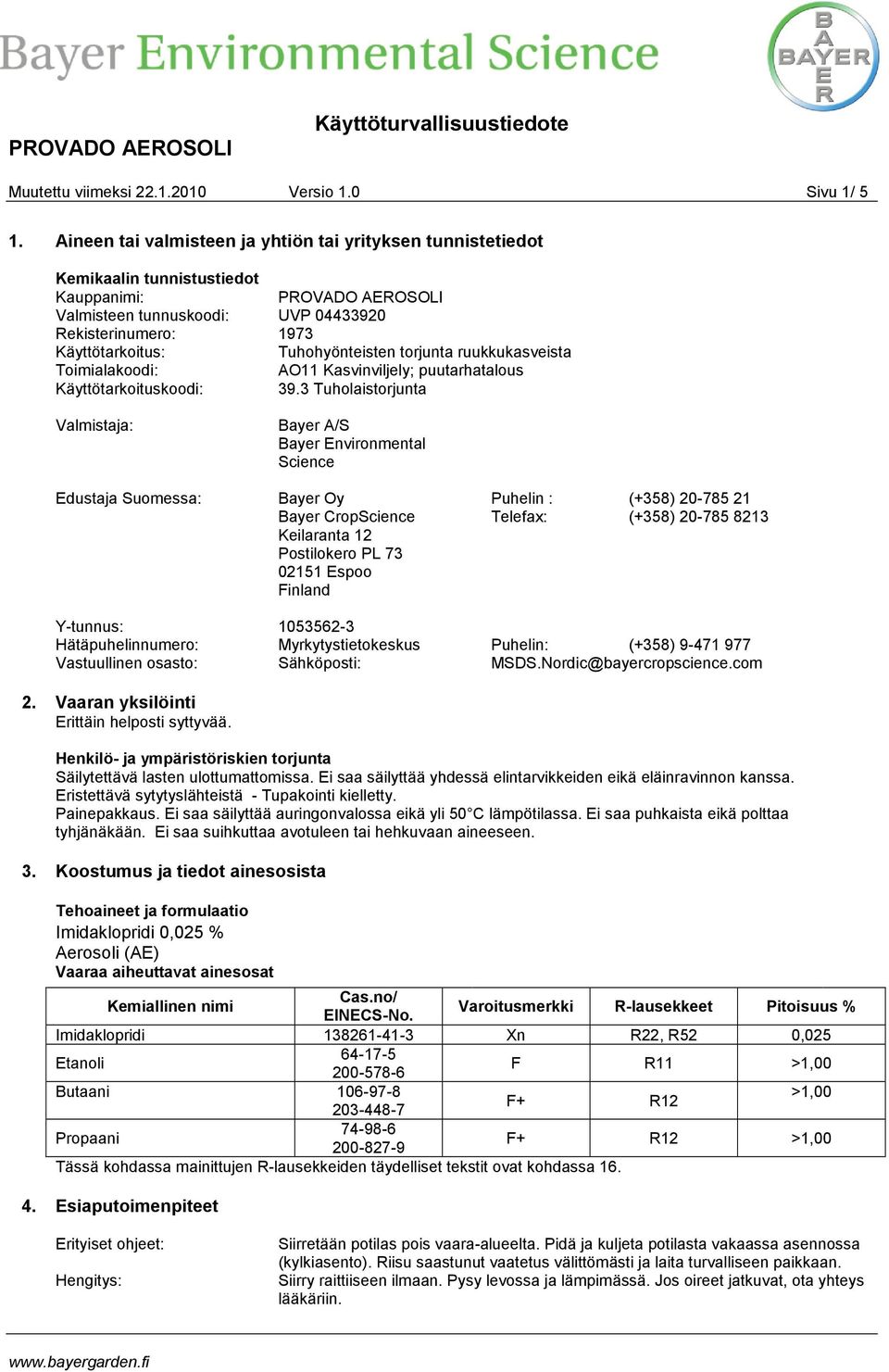 Tuhohyönteisten torjunta ruukkukasveista Toimialakoodi: AO11 Kasvinviljely; puutarhatalous Käyttötarkoituskoodi: 39.