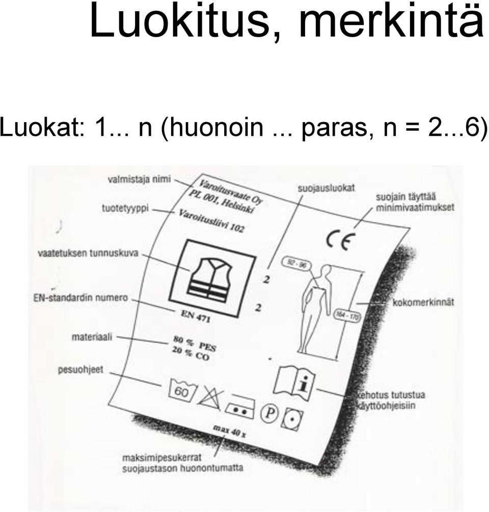 Luokat: 1.