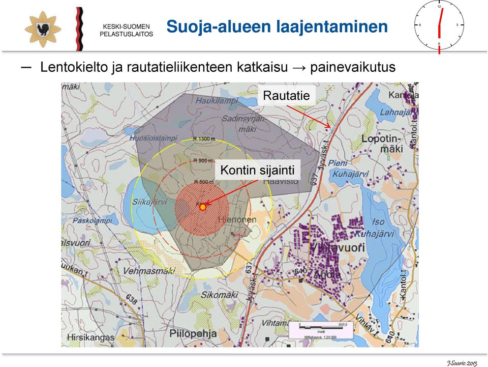 rautatieliikenteen katkaisu