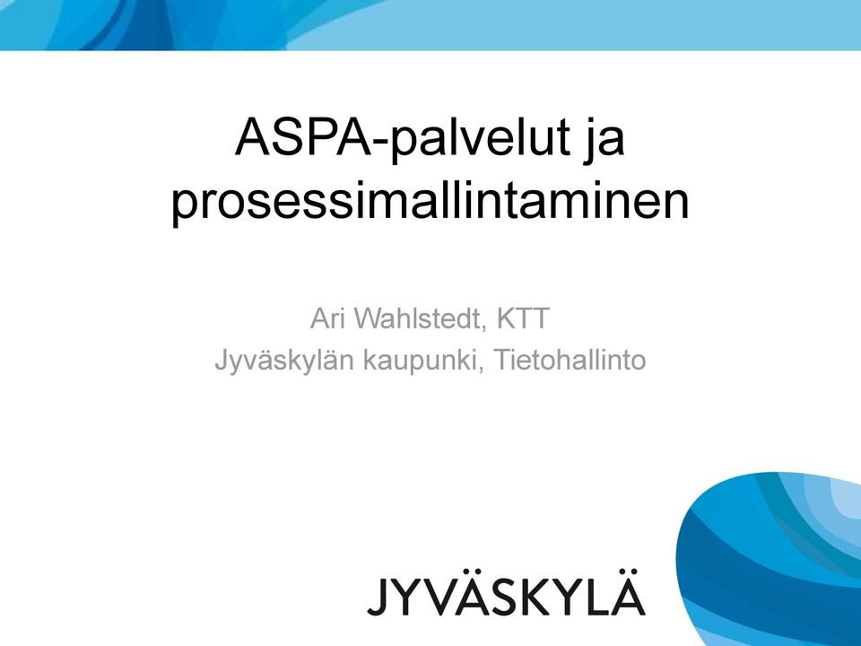 Ari Wahlstedt, KTT