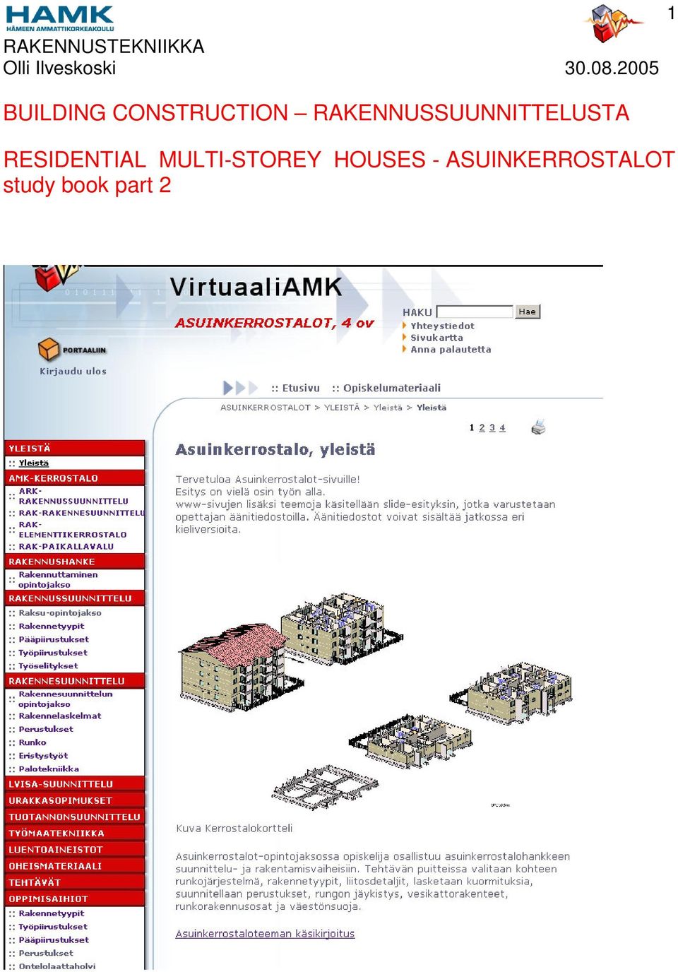 RESIDENTIAL MULTI-STOREY