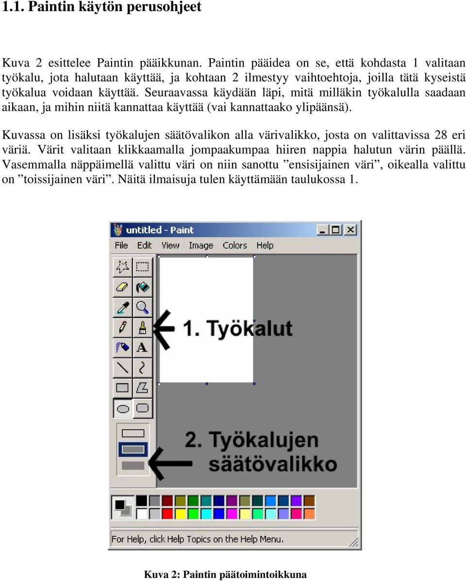 Seuraavassa käydään läpi, mitä milläkin työkalulla saadaan aikaan, ja mihin niitä kannattaa käyttää (vai kannattaako ylipäänsä).