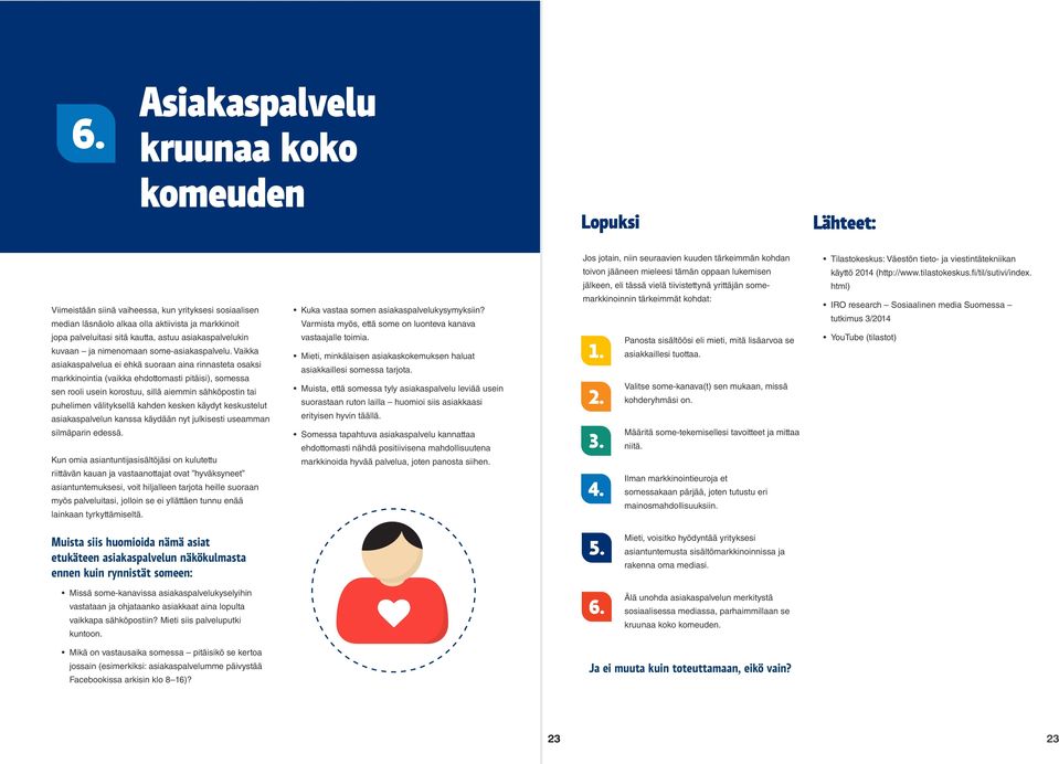 Vaikka asiakaspalvelua ei ehkä suoraan aina rinnasteta osaksi markkinointia (vaikka ehdottomasti pitäisi), somessa sen rooli usein korostuu, sillä aiemmin sähköpostin tai puhelimen välityksellä