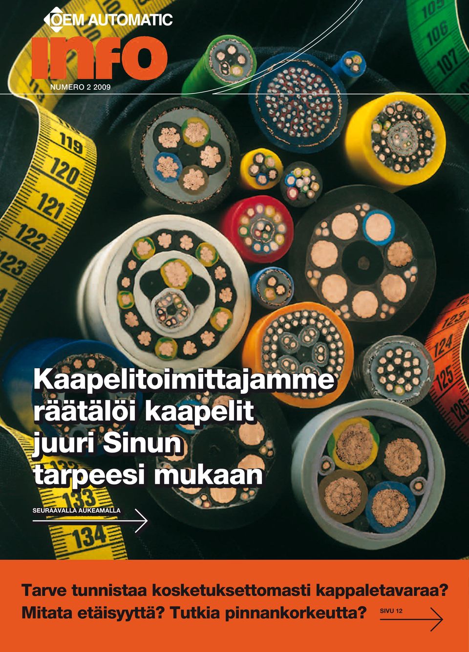 AUKEAMALLA Tarve tunnistaa kosketuksettomasti