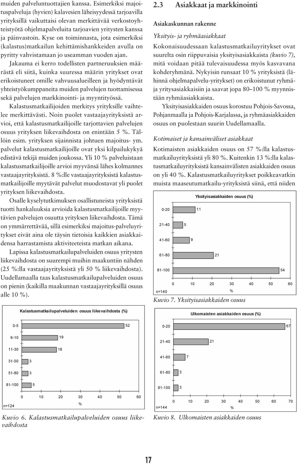 päinvastoin. Kyse on toiminnasta, jota esimerkiksi (kalastus)matkailun kehittämishankkeiden avulla on pyritty vahvistamaan jo useamman vuoden ajan.