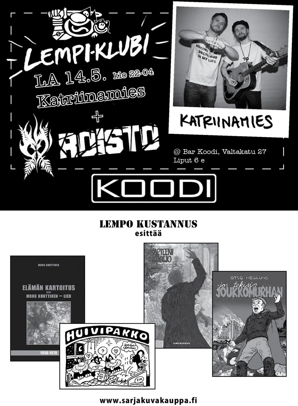 + @ Bar Koodi,