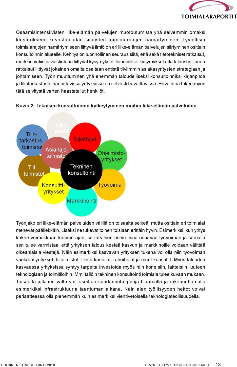 Kehitys on luonnollinen seuraus siitä, että sekä tietotekniset ratkaisut, markkinointiin ja viestintään liittyvät kysymykset, lainopilliset kysymykset että taloushallinnon ratkaisut liittyvät