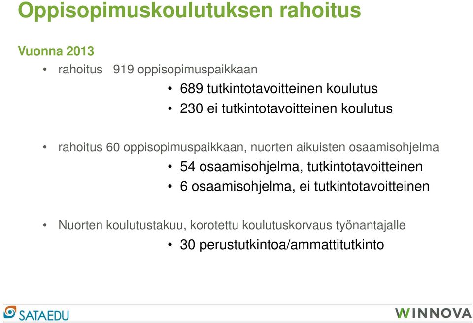 aikuisten osaamisohjelma 54 osaamisohjelma, tutkintotavoitteinen 6 osaamisohjelma, ei