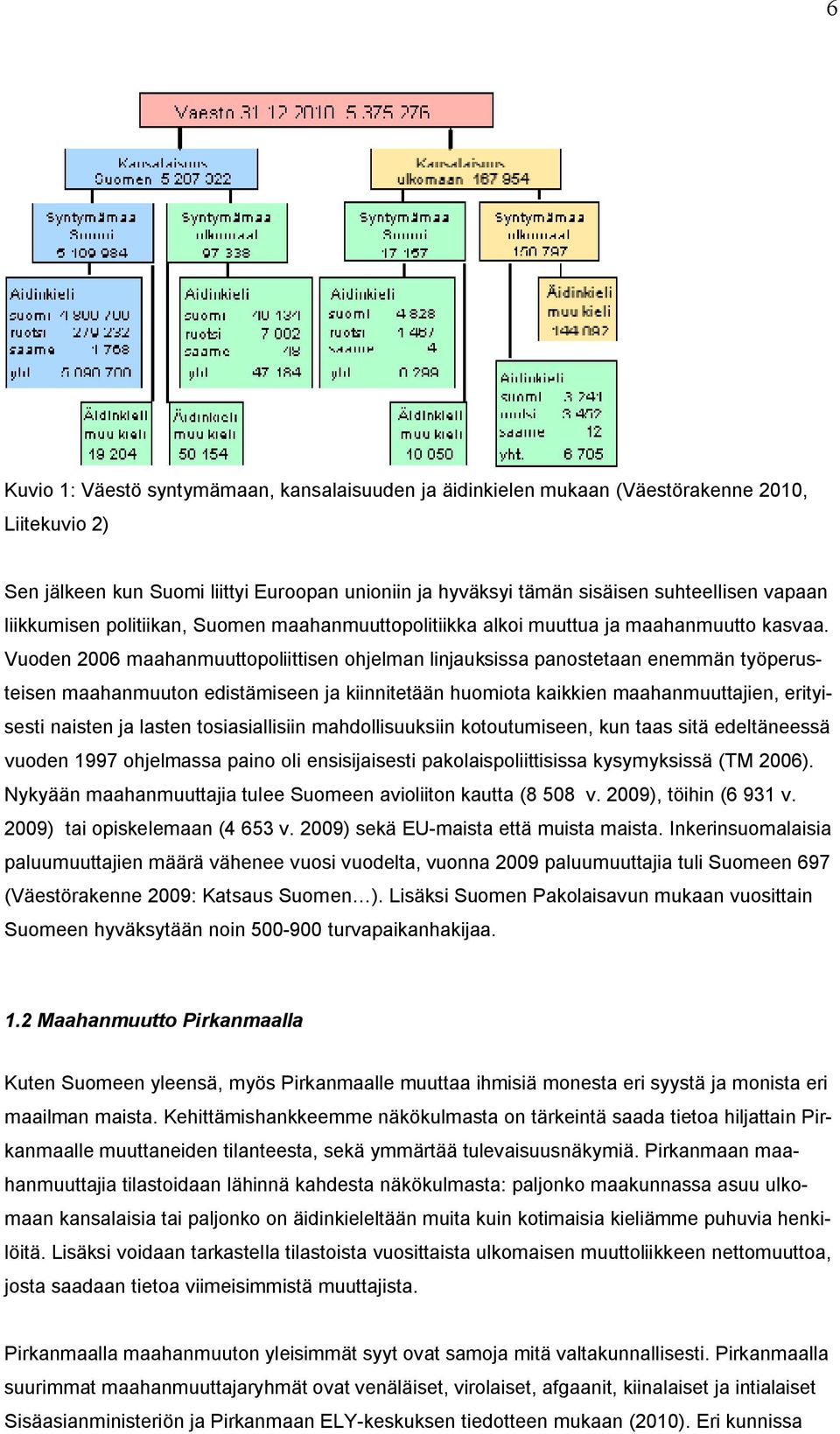 Vuoden 2006 maahanmuuttopoliittisen ohjelman linjauksissa panostetaan enemmän työperusteisen maahanmuuton edistämiseen ja kiinnitetään huomiota kaikkien maahanmuuttajien, erityisesti naisten ja