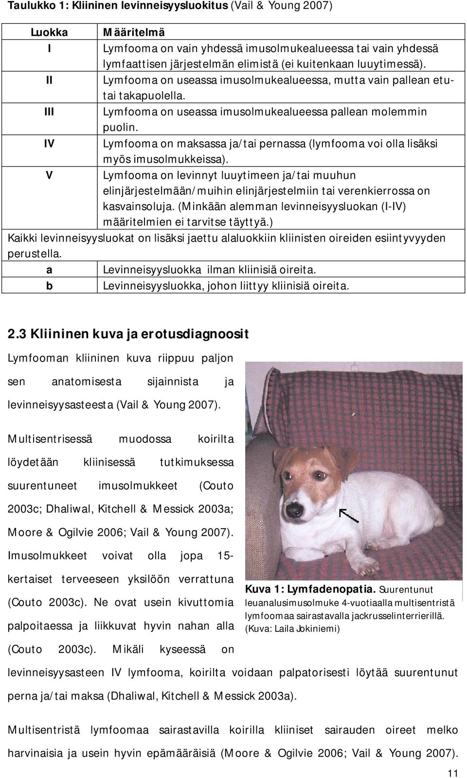 IV Lymfooma on maksassa ja/tai pernassa (lymfooma voi olla lisäksi myös imusolmukkeissa).