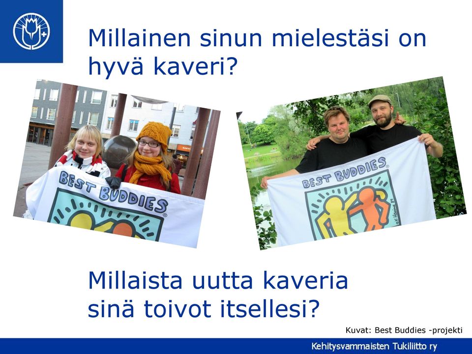 Millaista uutta kaveria sinä