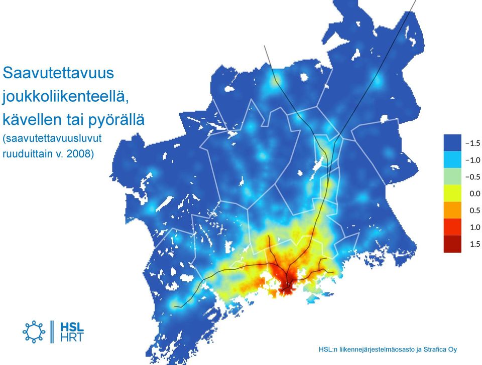 kävellen tai pyörällä