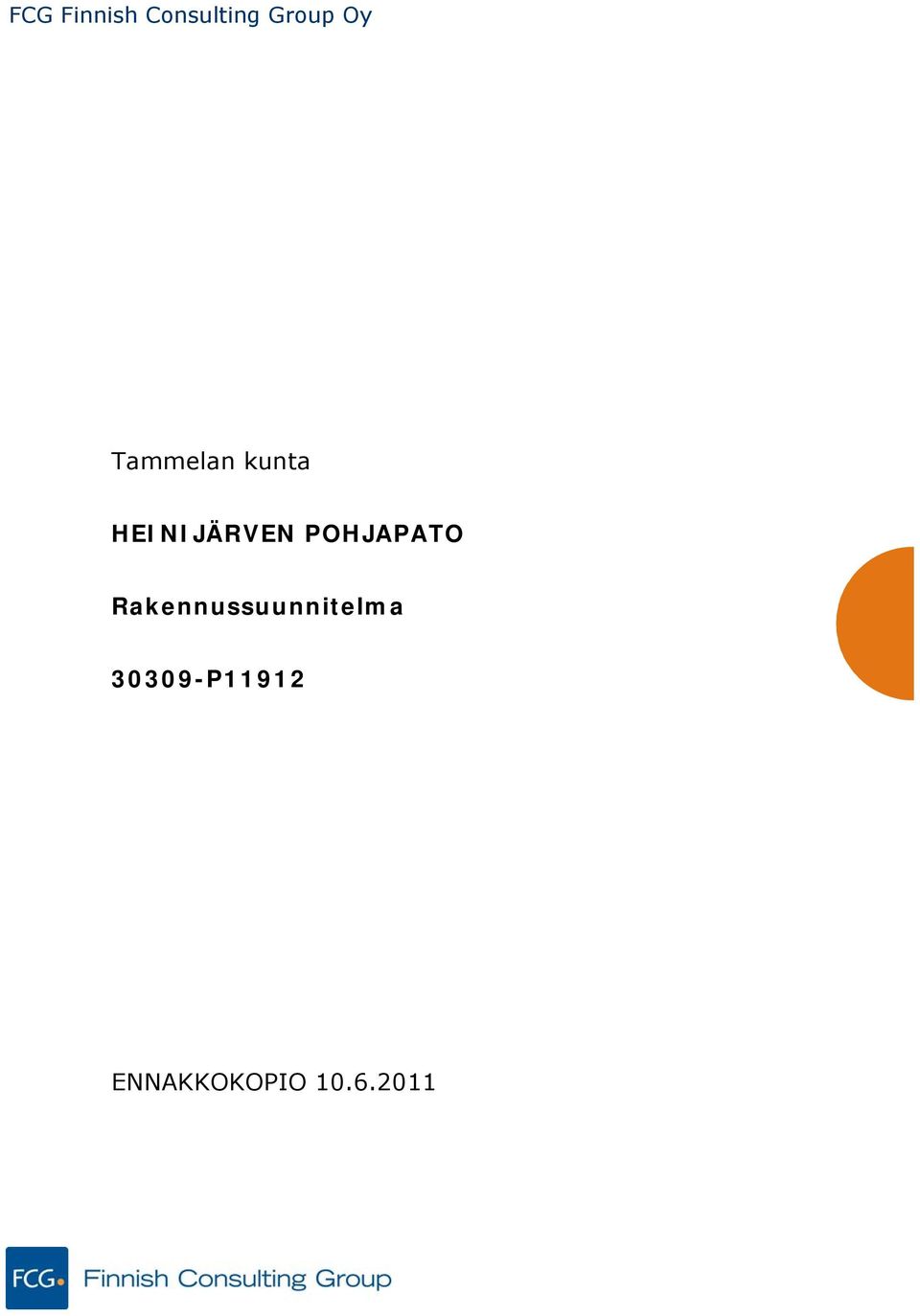 POHJAPATO Rakennussuunnitelma