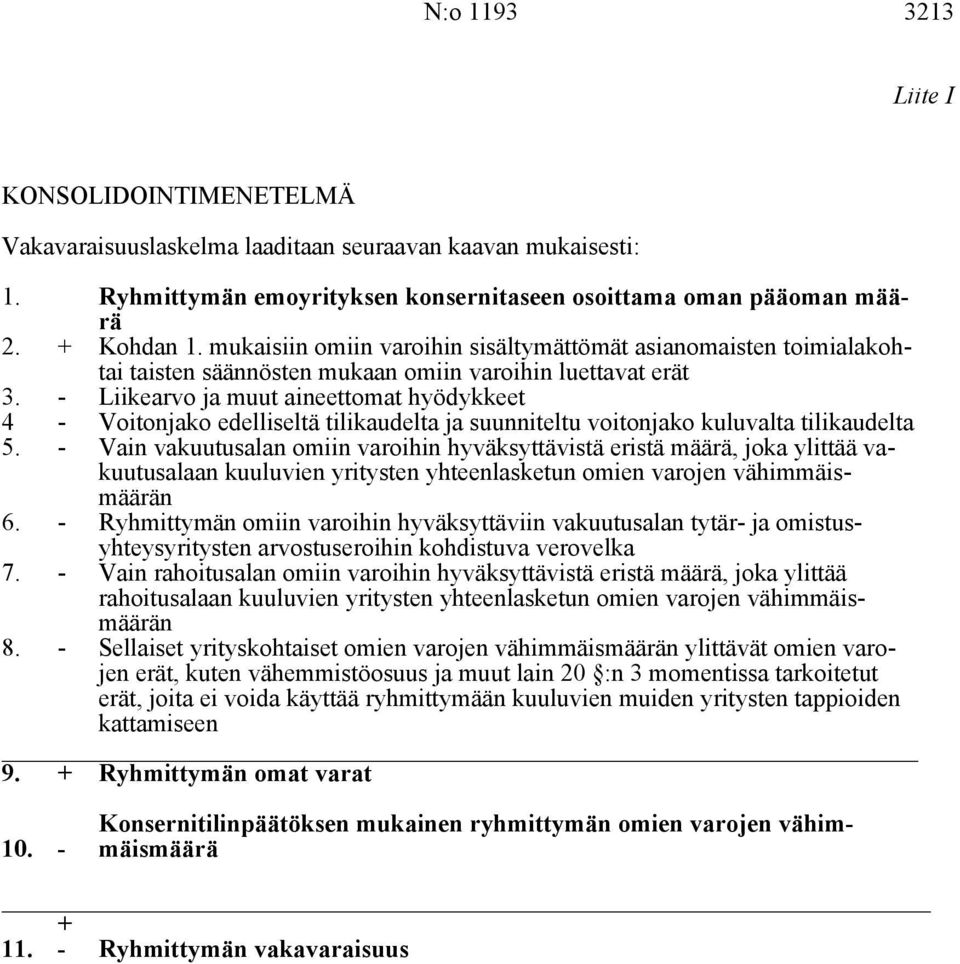 - Liikearvo ja muut aineettomat hyödykkeet 4 - Voitonjako edelliseltä tilikaudelta ja suunniteltu voitonjako kuluvalta tilikaudelta 5.