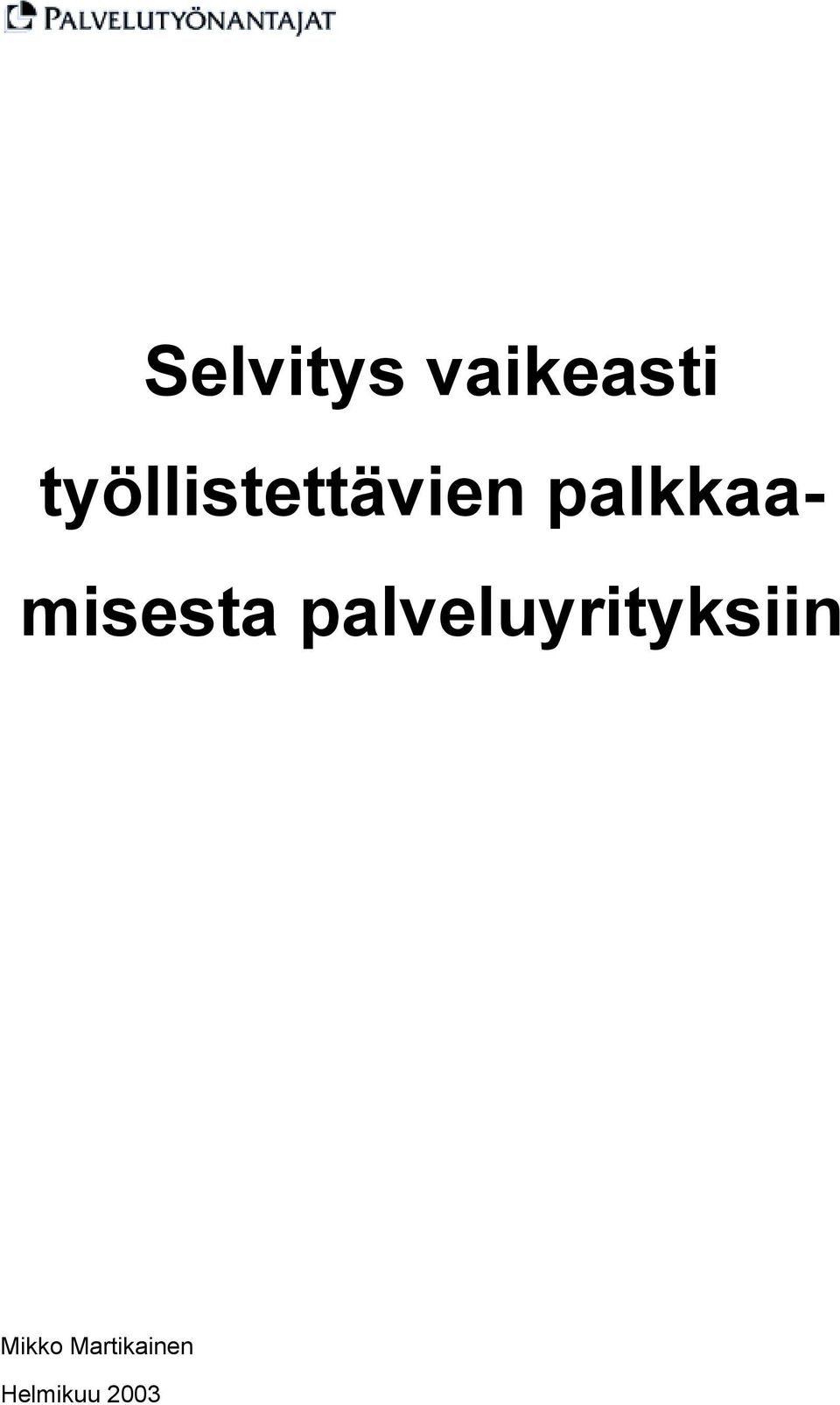 palkkaamisesta