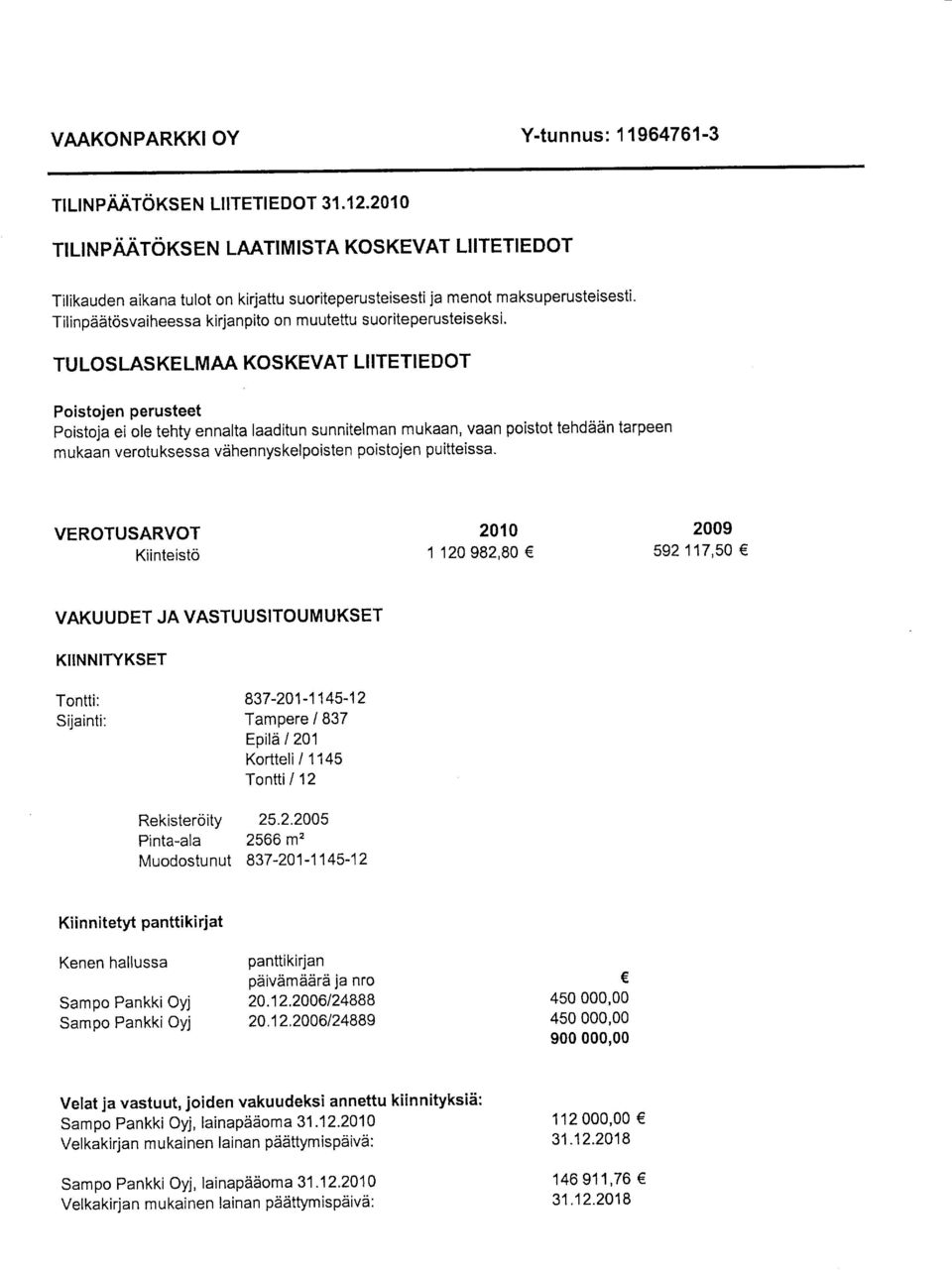 TULOSLASKELMAA KOSKEVAT LIITETIEDOT Pistjen perusteet pistja ei le tehty ennalta laaditun sunnitelman mukaan, vaan pisttehdddn tarpeen mukaan vertuksessa vdhennyskelpisten pistjen puitteissa.