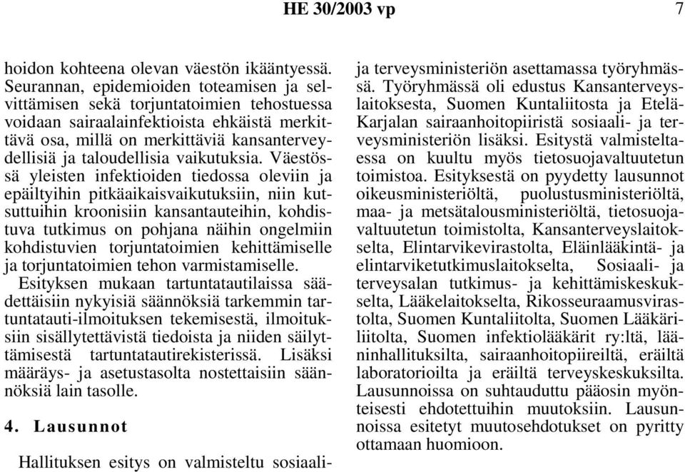 vaikutuksia.