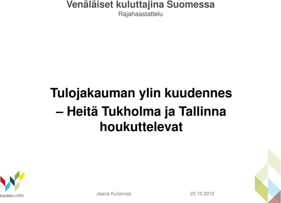 Tulojakauman ylin kuudennes