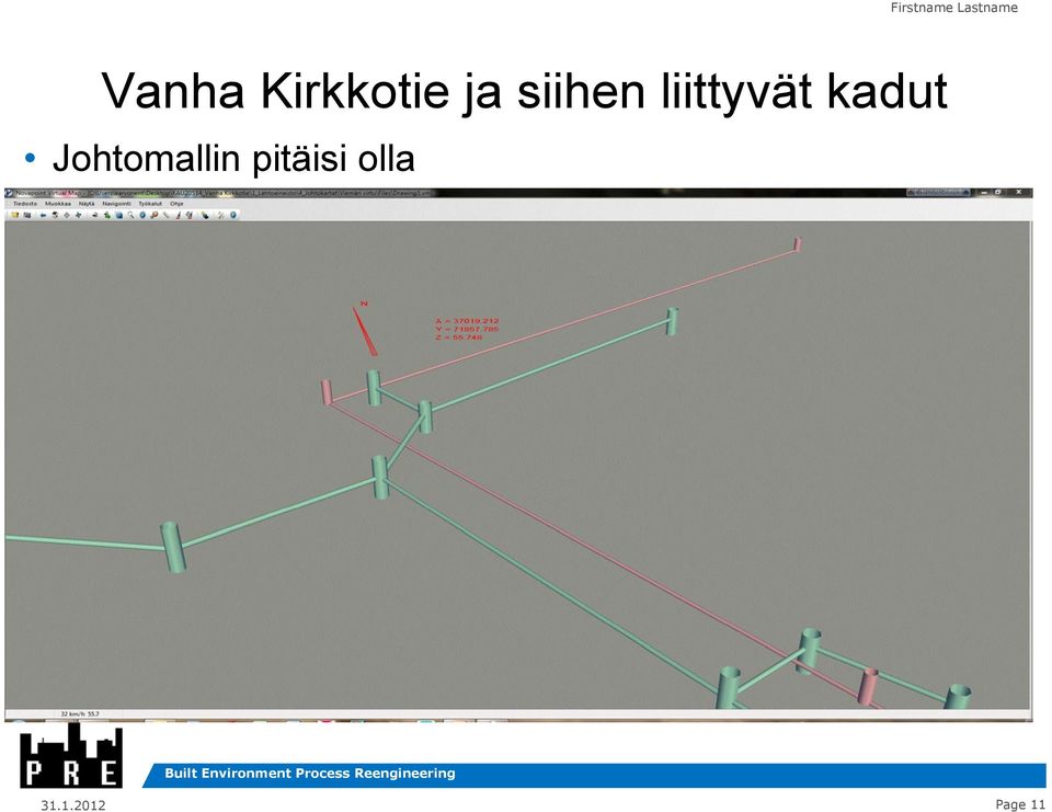 kadut Johtomallin