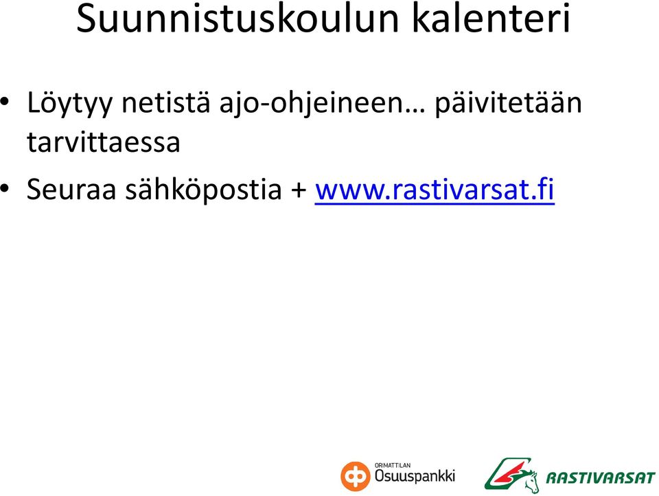 päivitetään tarvittaessa