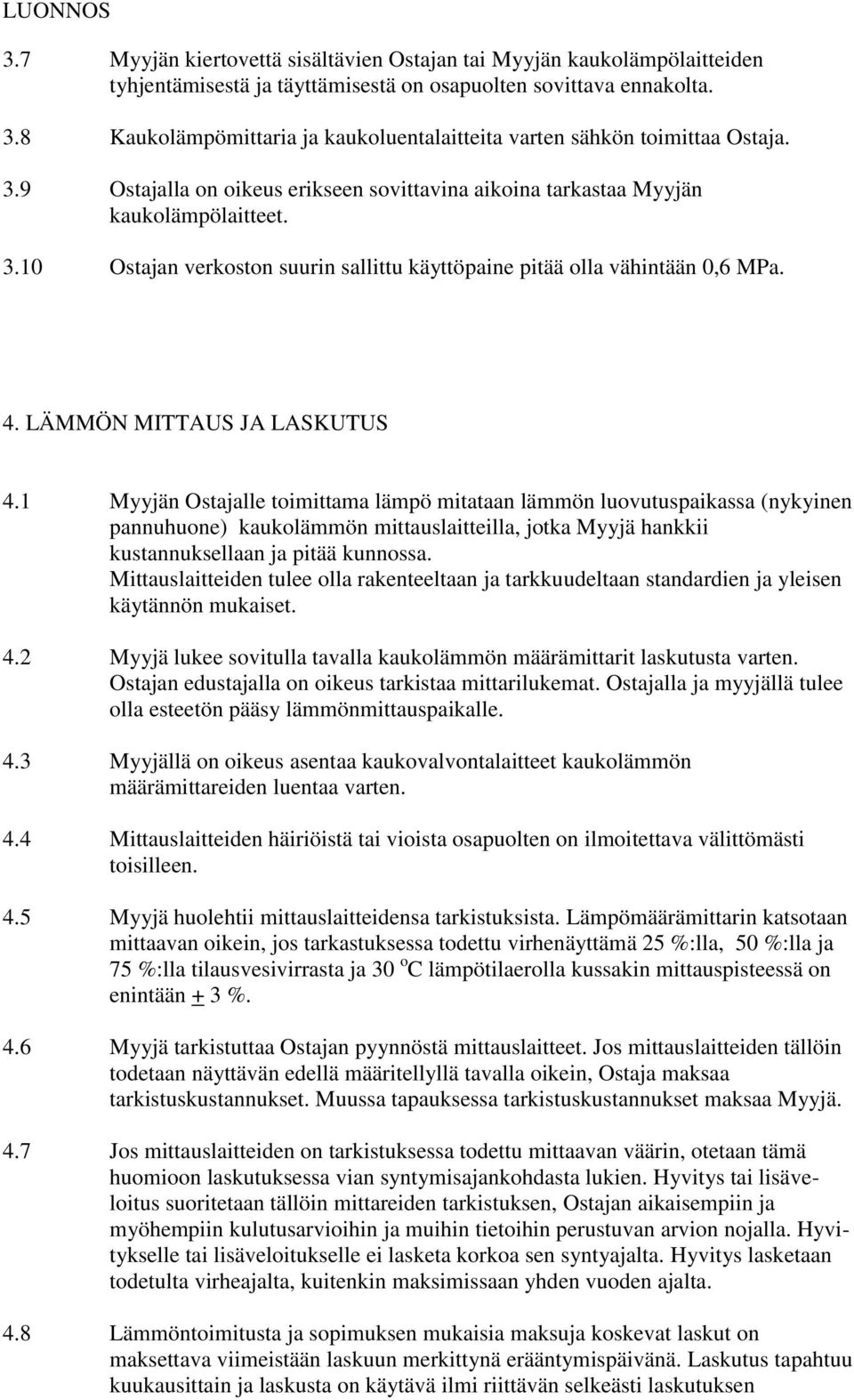 LÄMMÖN MITTAUS JA LASKUTUS 4.