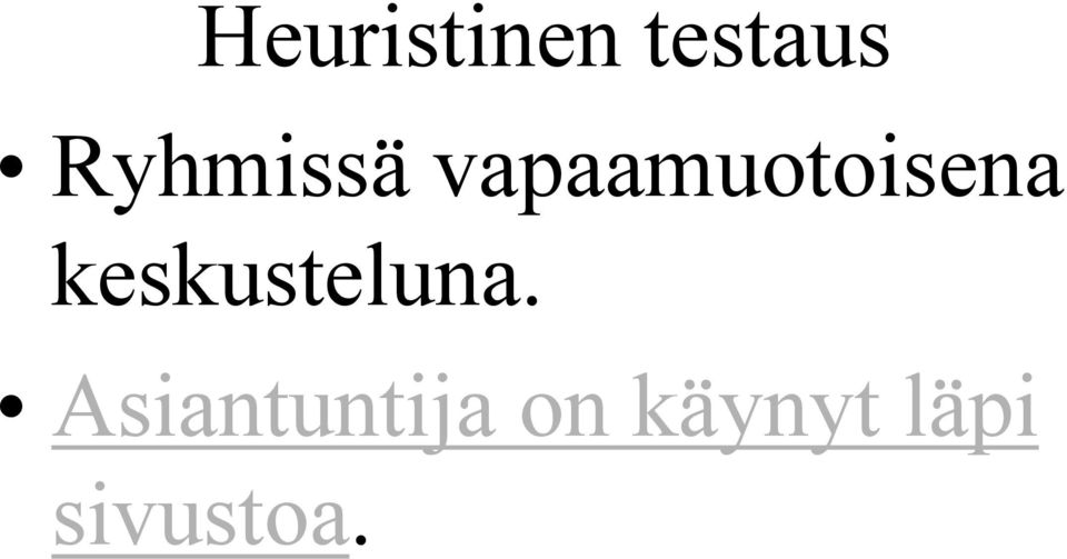 vapaamuotoisena