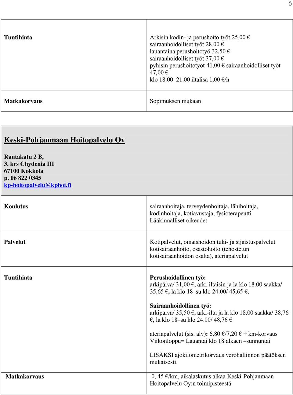 fi sairaanhoitaja, terveydenhoitaja, lähihoitaja, kodinhoitaja, kotiavustaja, fysioterapeutti Lääkinnälliset oikeudet Kotipalvelut, omaishoidon tuki- ja sijaistuspalvelut kotisairaanhoito,